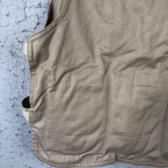 Polar Products Kool Max Cooling Vest Adjustable M/L Khaki Tan KMVZ Adult - Picture 10 of 14
